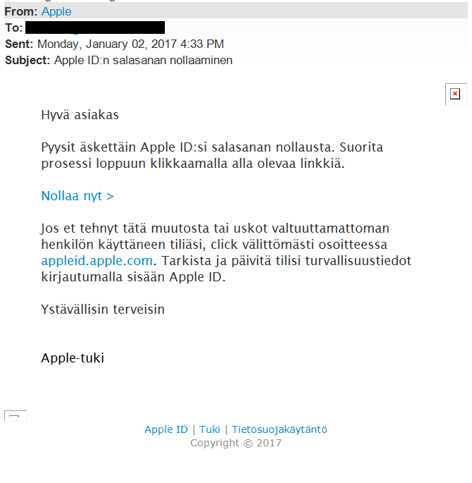 iPhone-käyttäjiä huijataan Suomessa – Älä haksahda tähän - Puhelinvertailu