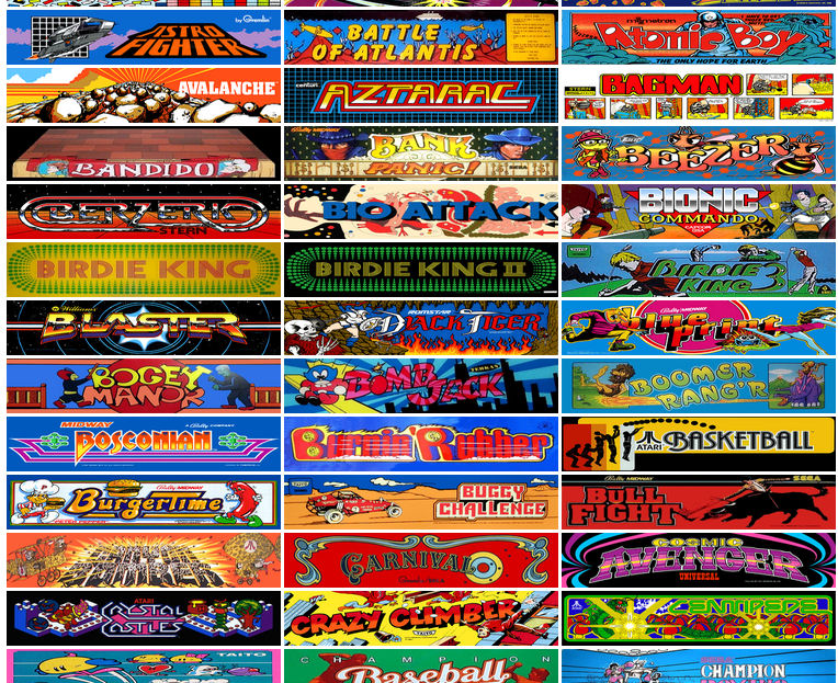 You can now play 900 arcade games in-browser from the Internet