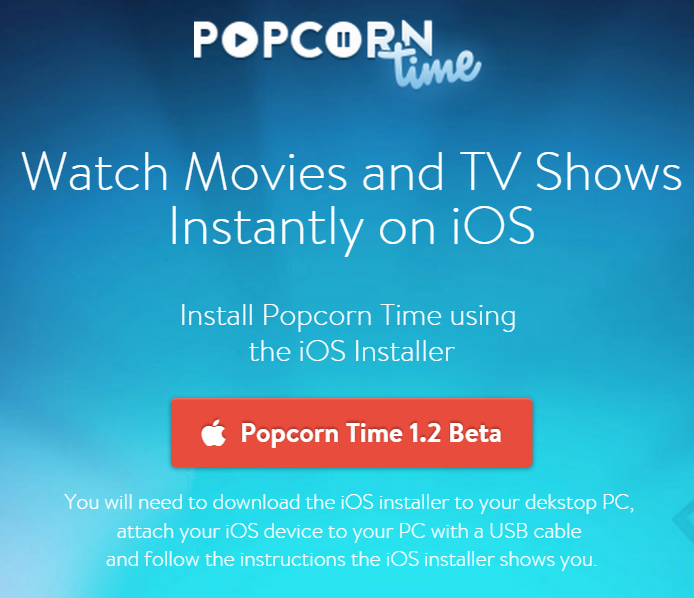 popcorn time alternative ios