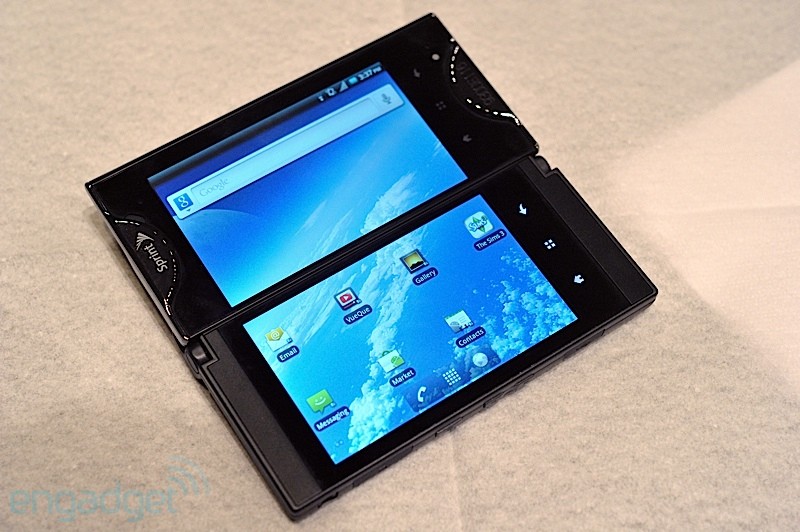 Sprint Unveils Dual Touchscreen Kyocera 3G Smartphone AfterDawn