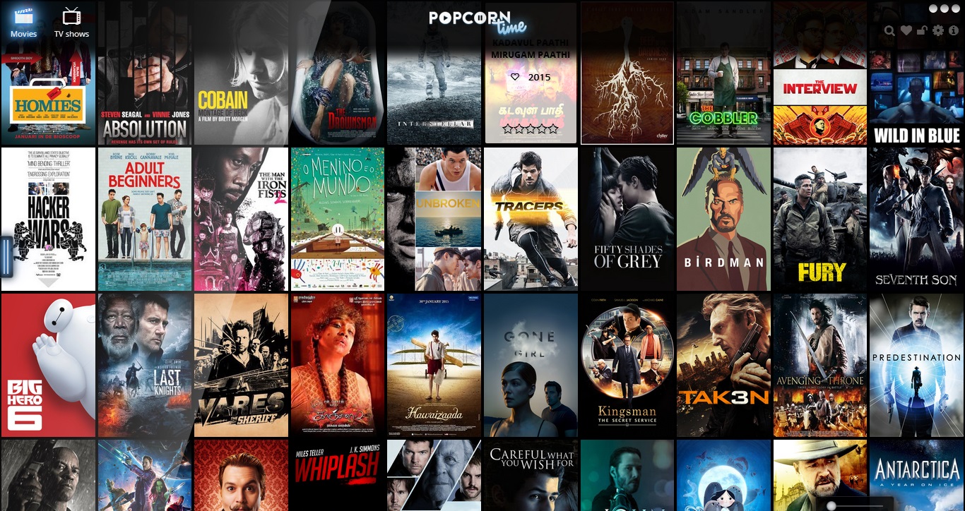 popcorn time movie lists