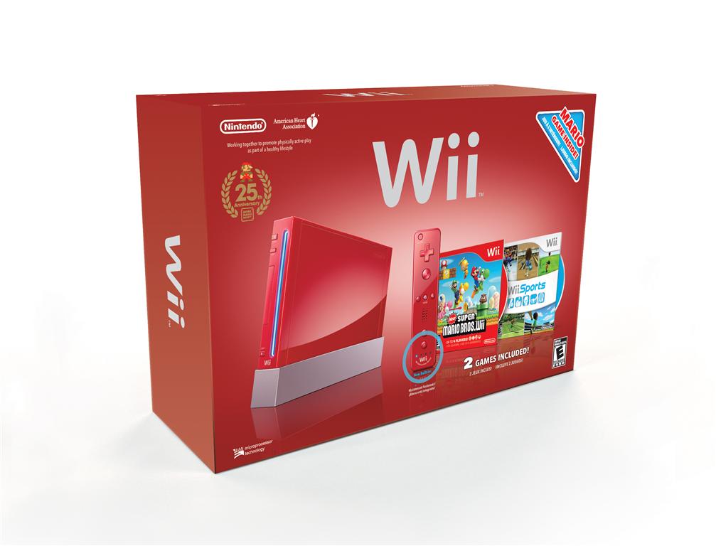 Nintendo releasing red Wii, DSi XL for U.S. AfterDawn