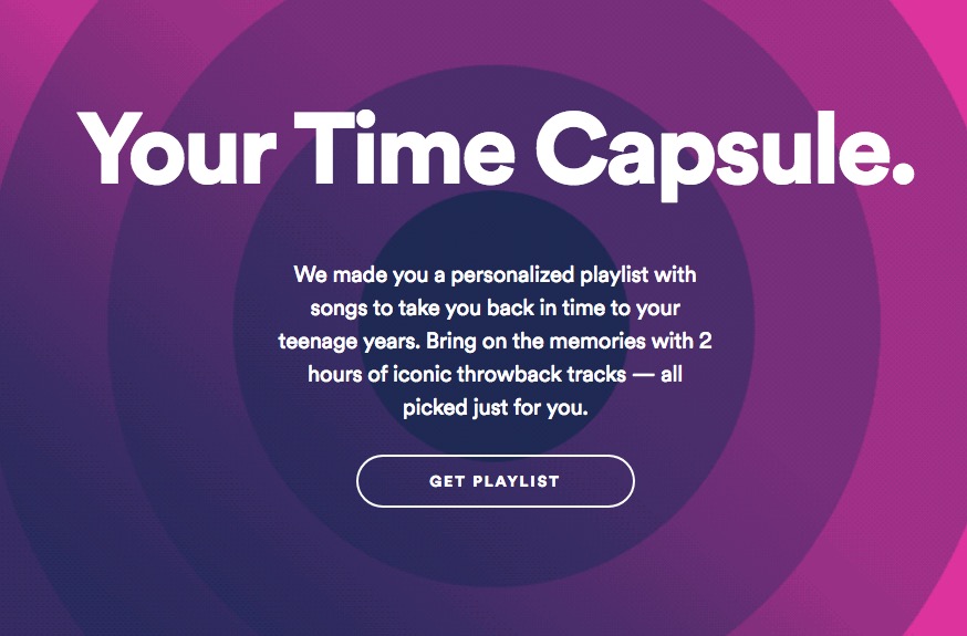 Spotify's Time Capsule takes you down the memory lane AfterDawn