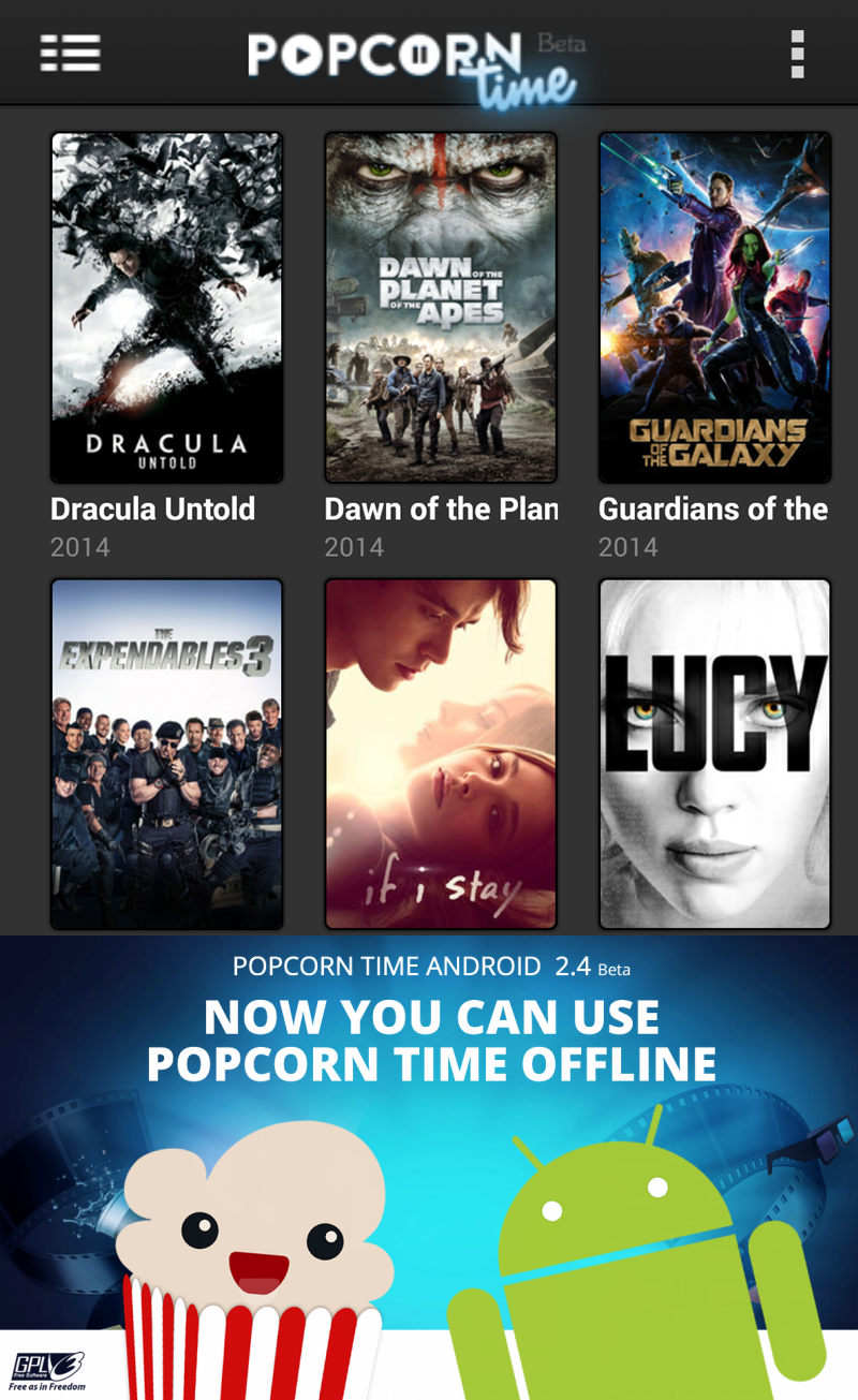 descargar popcorn time android 2.7.4.2