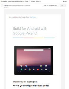 Google drops price of Pixel C Android tablet by 25 percent