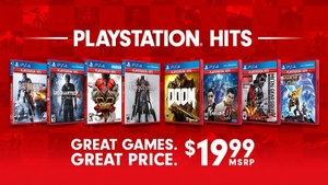 PlayStation Hits: Popular PS4 titles for $20