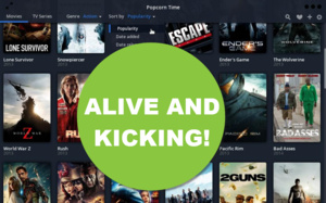 Rectificatie: Popcorn Time is nog springlevend!