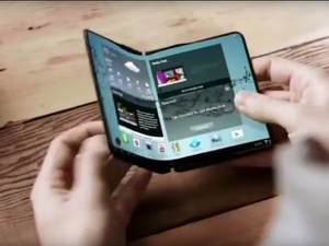 Samsung looking into phones with bendable screens?