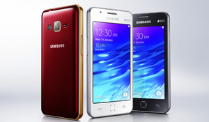 Samsung unveils its first real Tizen smartphone, the Z1, for the Indian market