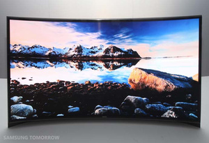 Samsung rolls out $13,000 curved 55-inch OLED TV