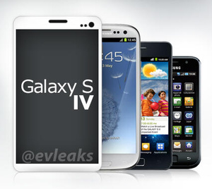 Se et billede af Samsungs Galaxy S IV mobil