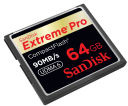 SanDisk CompactFlash cards reach 64GB, 90MB/s transfer rate