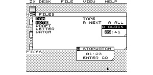 New graphical operating system released.. for Sinclair ZX Spectrum