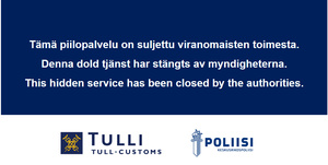 Poliisi iski huumekauppaan – Sipulikanava-sivusto suljettu