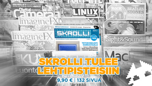 Se "vaihtoehtoinen tietokonelehti", Skrolli, saapuu myös lehtipisteisiin
