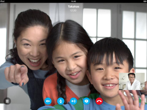 Skype for iPad/iPhone adds HD video calling