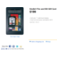 Head's up: Kindle Fire with $50 gift card from Wal-Mart for $199