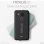 Google drops price of Nexus 5X to start at $349