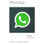 WhatsApp disappears from Windows Phone Store
