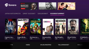 Netflix tulee Sonera Viihteen valikoimiin