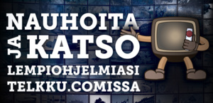 Telkku.comissa voi nyt nauhoittaa televisio-ohjelmia