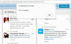 WARNING: TweetDeck vulnerable to XSS flaw (UPDATE: fixed!)