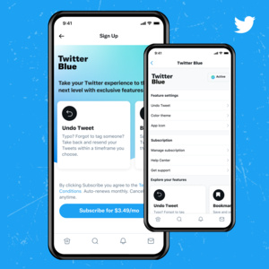 Twitter avasi maksullisen Twitter Blue -palvelun