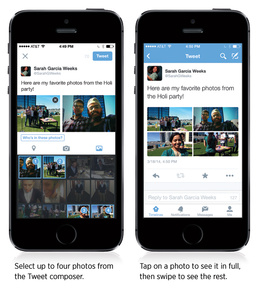 Twitter adds photo tagging, ability to have 4 photos in one post