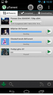 uTorrent saatavilla nyt myös Android-laitteisiin