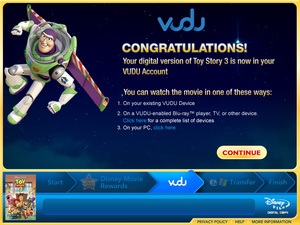 Vudu starts 'Toy Story 3' digital copy promotion with physical purchase