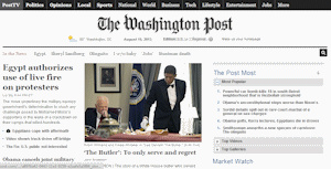 Washington Post site hacked by Syrian group