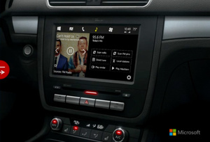 Microsoft unveils their own new Windows interface for cars, rivaling Apple's CarPlay