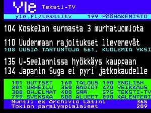 Ei, Yle ei ole lopettamassa teksti-tv:tä