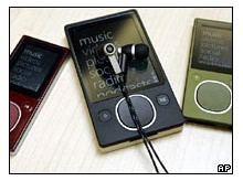 Zune 80GB in short supply on web