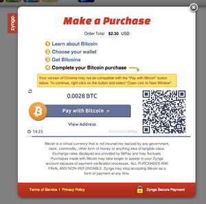 Zynga testing out Bitcoin payments for popular games like Cityville